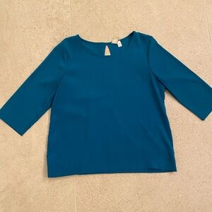Elegant Teal Women's Top